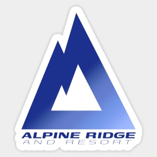 Alpine Ridge (Classic) Sticker